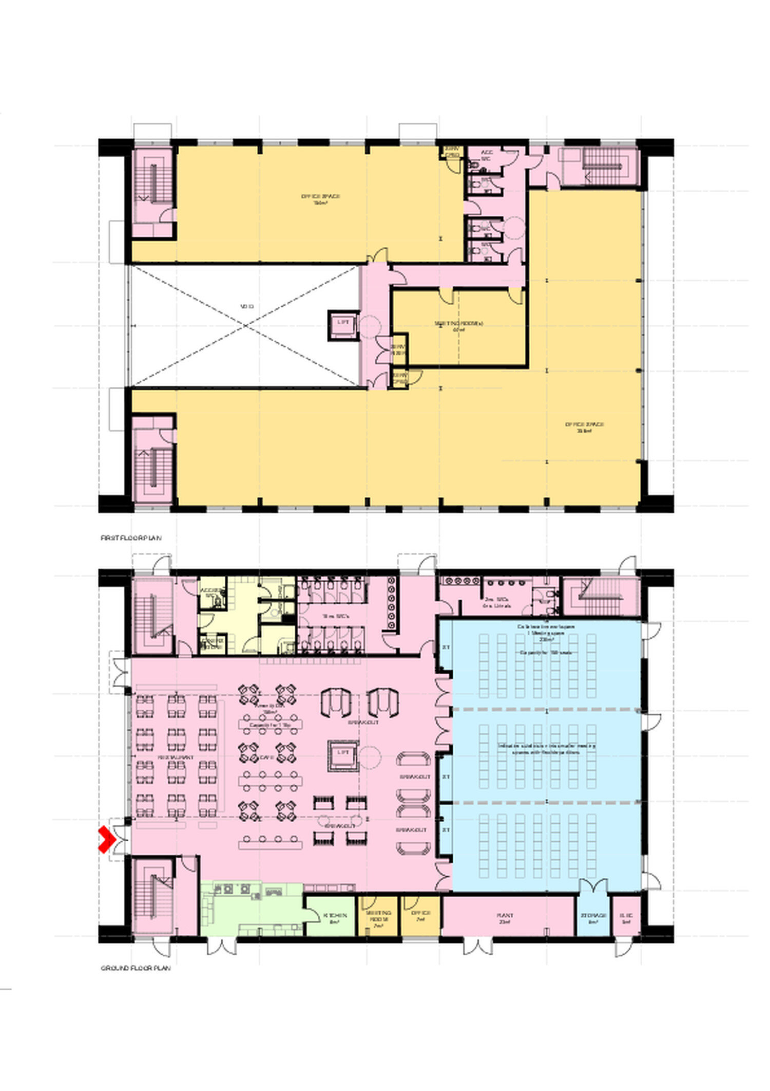The Skylark – first floor offices-floorplan